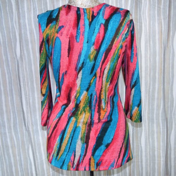 Bamboo Traders Colorful Tunic Sweater - Picture 7 of 9